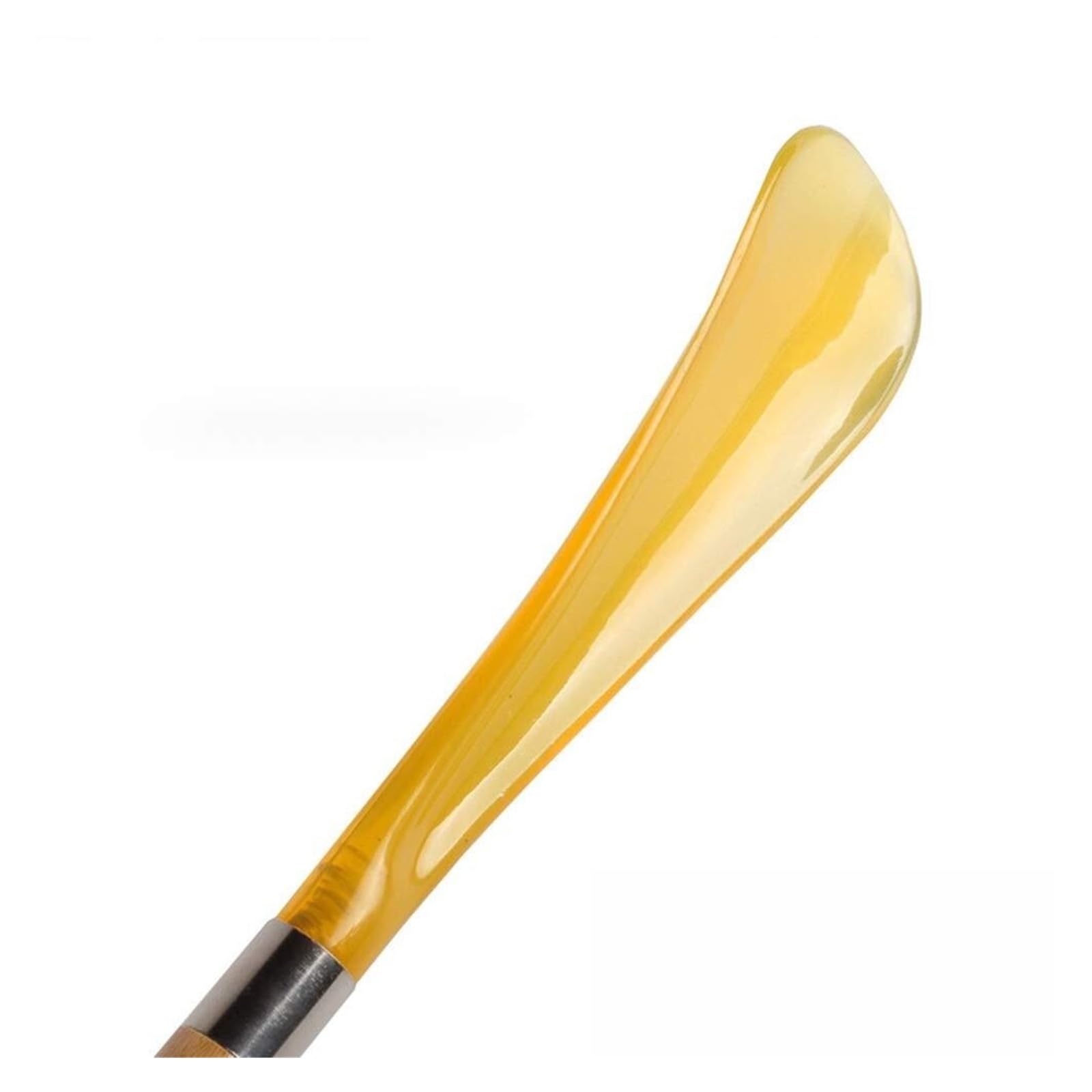 Cuernos para Zapatos Hechos de Mango de Madera Fino, Calzador Que se Puede Colgar, Cabeza de plástico, Zapatos Viejos sin Zapatos, Extractor de Longitud Derecha resbaladiza