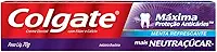 Colgate Creme Dental Máxima Proteção Anticáries mais Neutraçúcar 70g