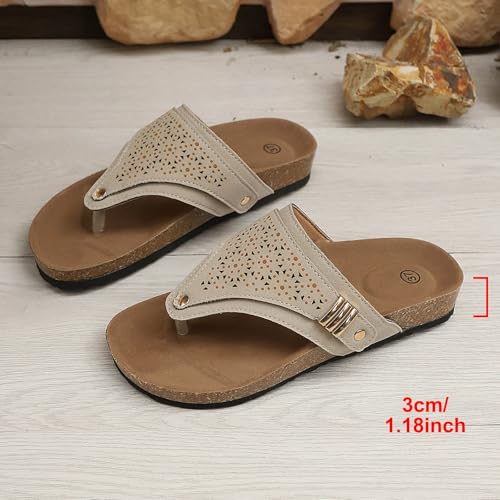 Sandalias cómodas de verano con cordones ajustables 4
