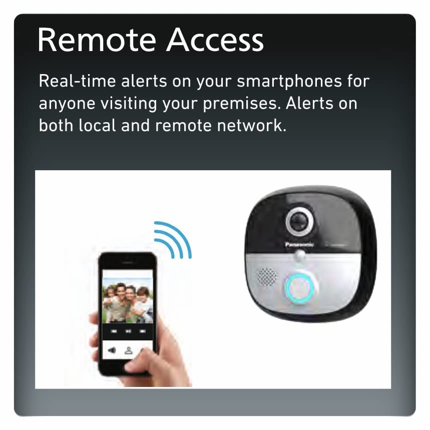 Panasonic VL-VBC501SX Smart Door Bell Video Door Phone : Amazon.co