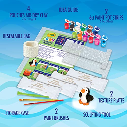 Crayola 042912 Clay Sculpting Station, Kids Clay, Sculpting Material, Craft Kit thumb #2