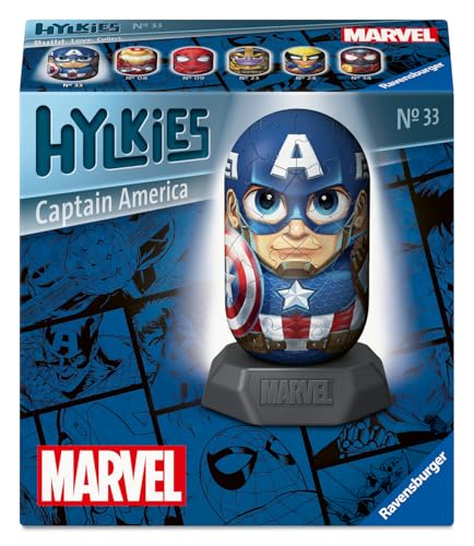 Ravensburger Hylkies No.33 Marvel - Captain America - Collectable Toys and Gifts for Kids and Adults Age 8 Years Up - Image 2