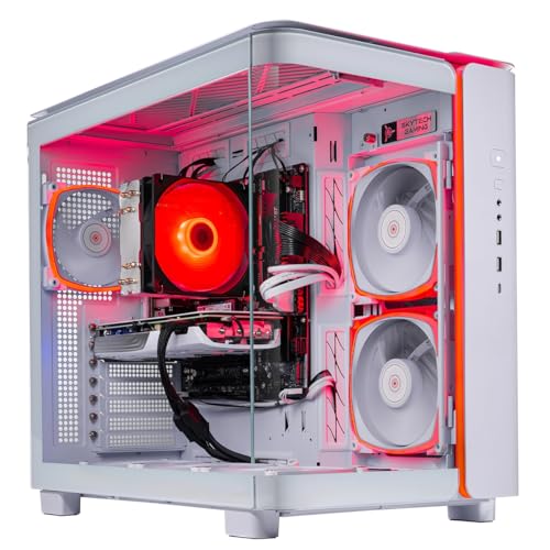 Image of Skytech Gaming King 95 Gaming PC, AMD Ryzen 7 7700 3.8GHz, NVIDIA RTX 4070 Super 12GB, 1TB NVMe SSD, 16GB DDR5 RAM 6000, 750W Gold PSU, Wi-Fi, Win 11, Desktop