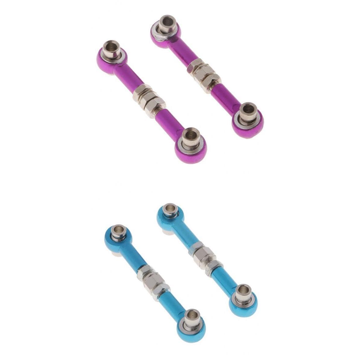 Merishopp 2 Pairs RC Metal Upgrade Parts Steering Linkage Pull Rod for HSP 94123/94103|Toys & Hobbies | Radio Control & Control Line | RC Model Vehicle Parts & Accs | Other RC Parts & Accs-image-26