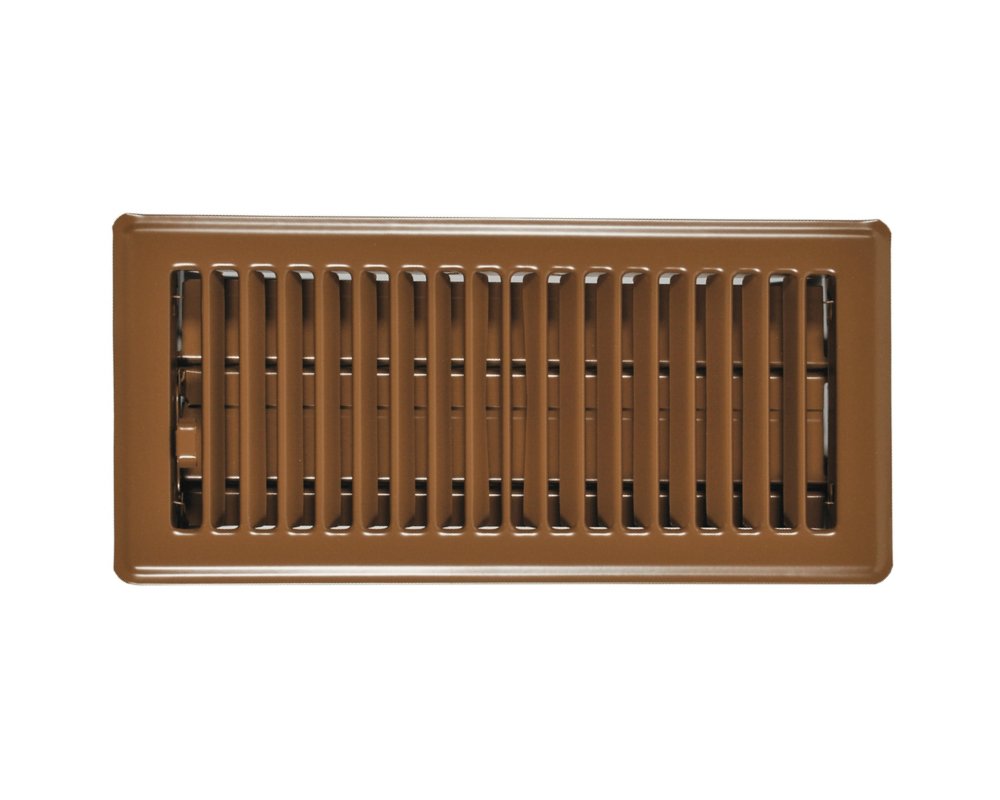 Registre de plancher Imperial RG2002 robuste en acier marron