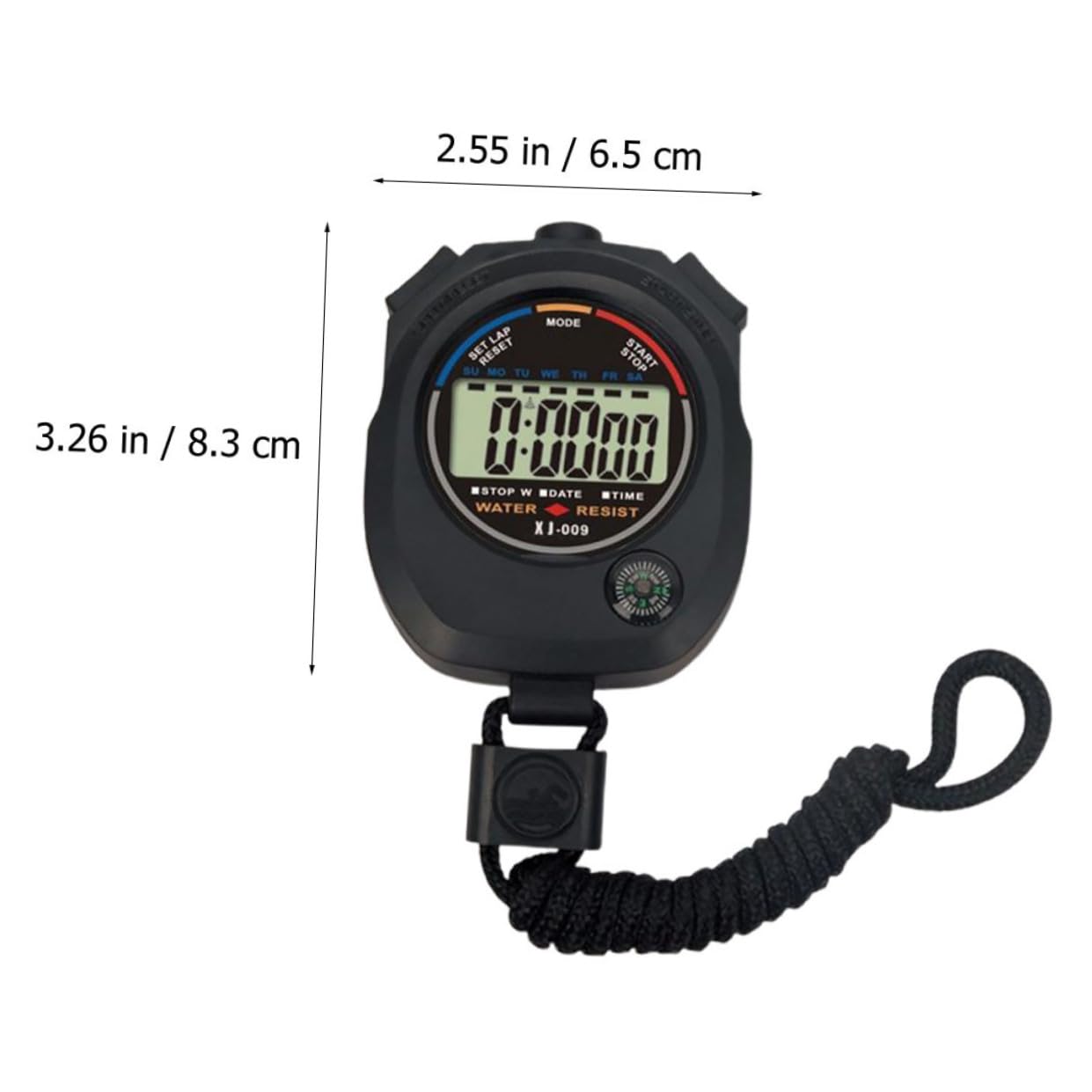 Cronómetro Electrónico Deportivo de Árbitro Zsd-009 6 Piezas