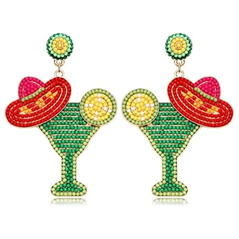 Beaded Fiesta Earrings for Cinco de Mayo Cover