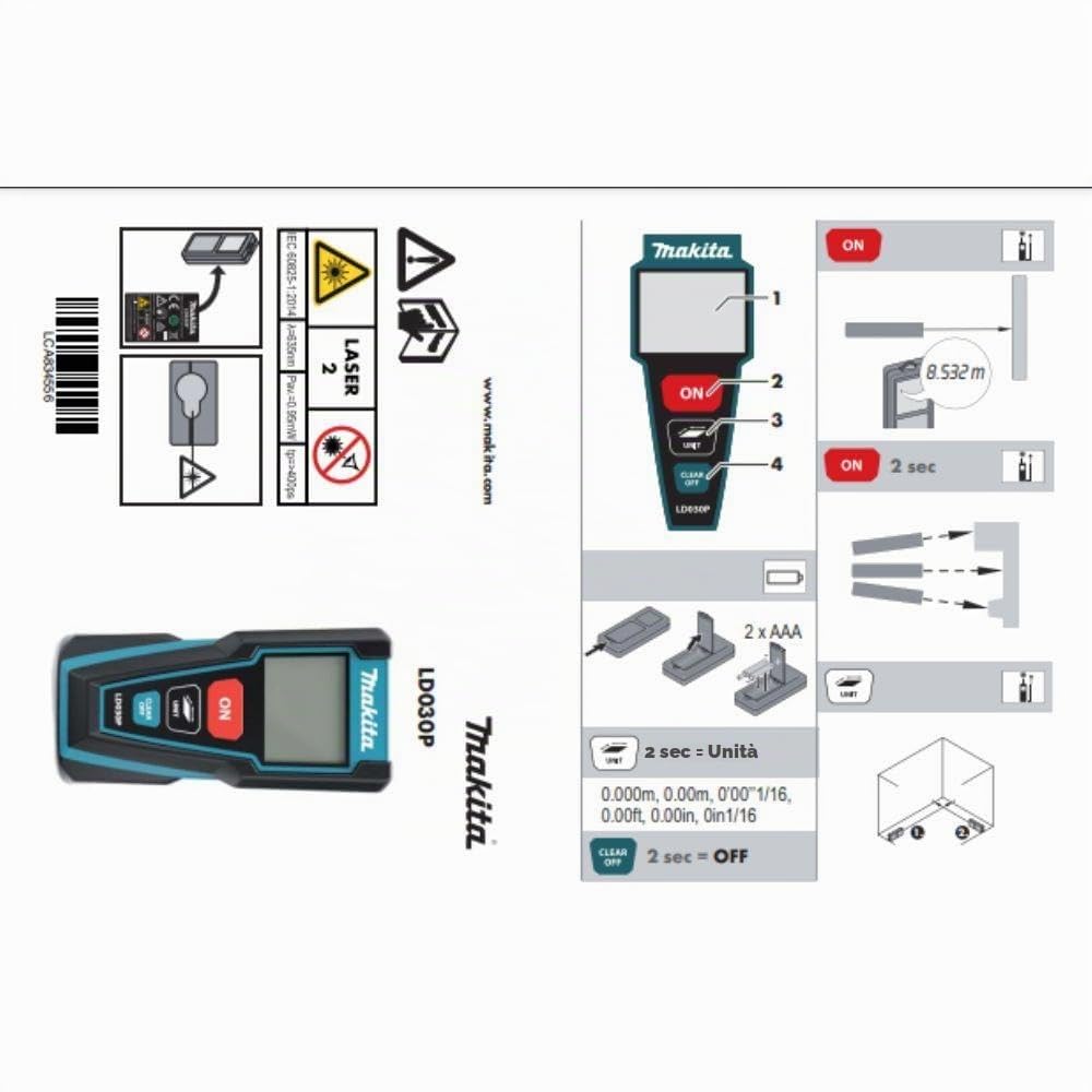 MISURATORE LASER 30M