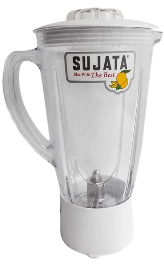 Sujata Blender Plastic Jar, 1750 ml, (White)