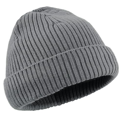 Buy CLAPE Beanies Hat for Men Cuffed Skull Ribbed Watch Cap Daily
