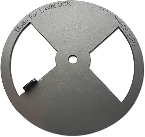 BBQ Smoker Supply ajustable parrilla estufa ventilación molinillo amortiguador 6 pulgadas acero QTY1