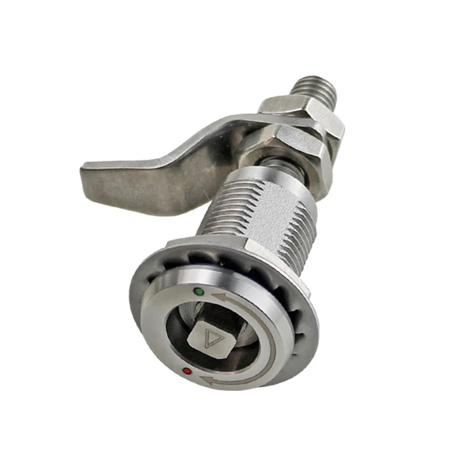 Wpoiyhgby Ms816-4 Compression Lock 304 Stainless Steel Distribution Box Subway Bullet Train Rail Transit Triangle Stretch Cam 1Pcs(Ms816-4)