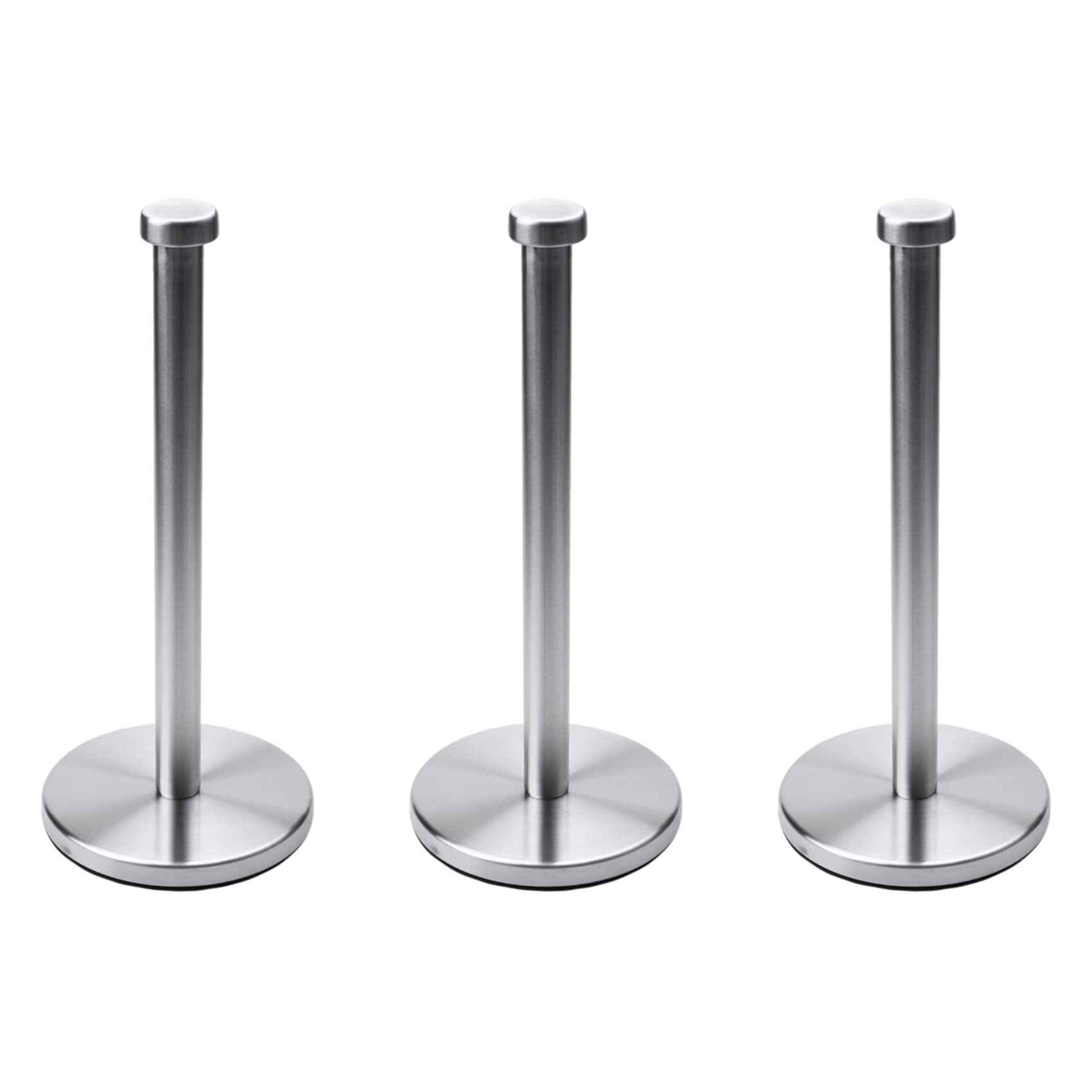 Hndhbfgrt 3X Stainless Steel Roll Paper Towel Rack Kitchen Tissue Holder Bathroom Toilet Paper Stand Napkin Rack House Tool