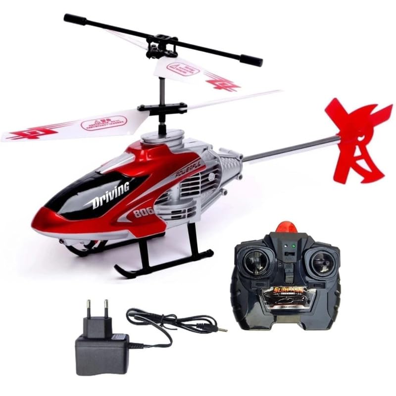 Image of BCO Velocity Helicopter Remote Control Flying with 6 Month Warranty | Unbreakable Blades | Chargeable | Best Toy for Kids Super Design High Speed - (Multicolor) Model Rc035
