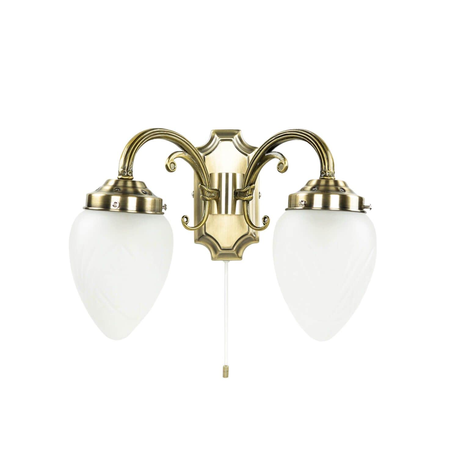 Wandlamp Anthea brons marmerlook