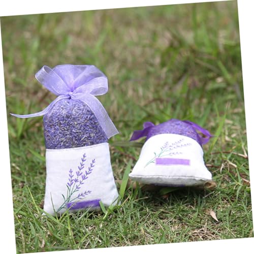 24 bolsas de saquitos de lavanda con cordón para aroma miniatura 5