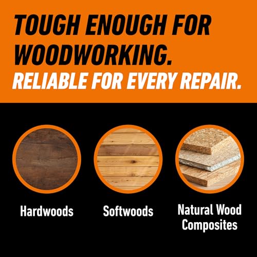 Image of Gorilla Wood Glue Ultimate, Waterproof High‑Strength Wood Glue, Natural Dry Finish, 1 Gallon