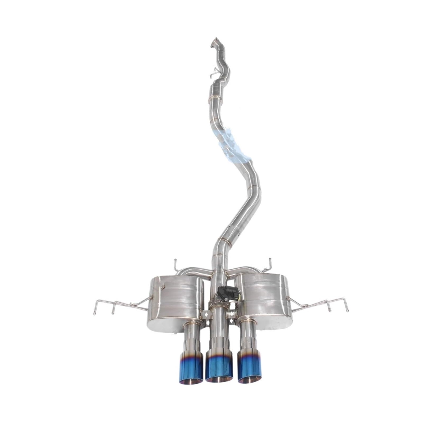 Katalizator katalizator Pasuje do Honda Civic typ R FL5 2.0T wydajność układu wydechowego tłumik zawór elektryczny tytanowa rura wydechowa katalizator akcesoria(Stainless steel kit)