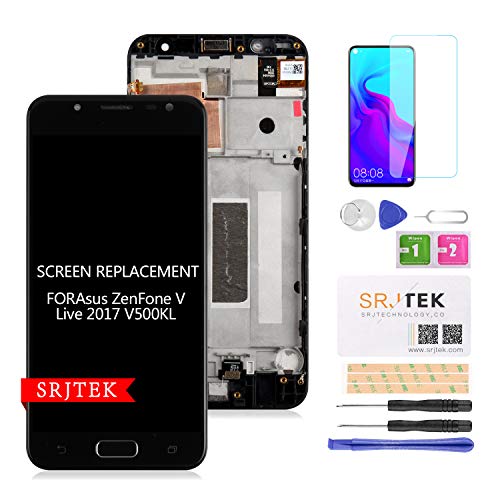SRJTEK for Asus V500KL LCD Screen Replacement,for Asus ZenFone V Live 2017 V500KL