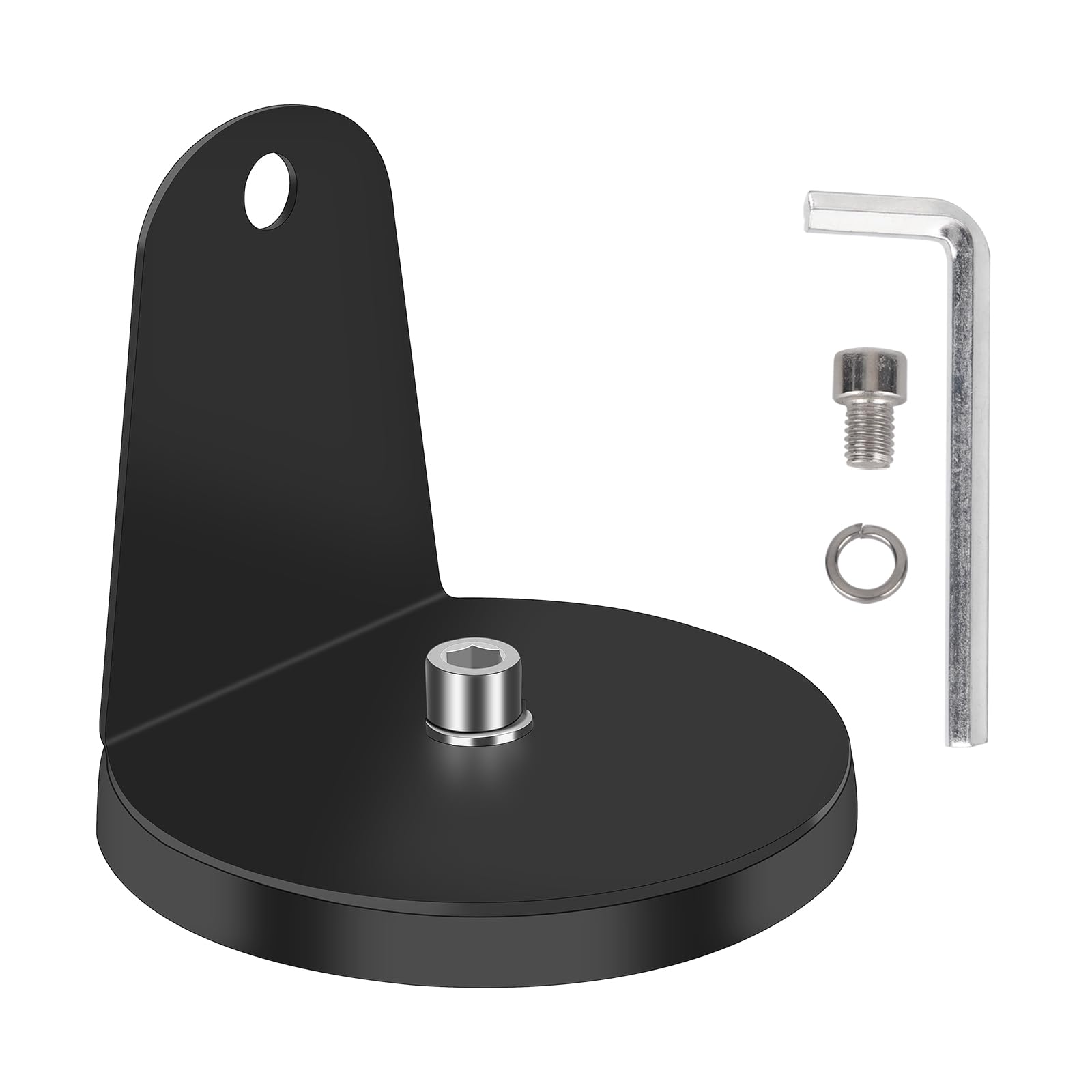 Magnetic Light Bar Mount, Powerful Magnetic Base Mount Bracket for Bottom-Mounted Offroad LED Work Light Mounting on Hood（1 PC）