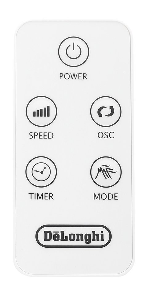 DeLonghi Tower Fan, DETF115, White 