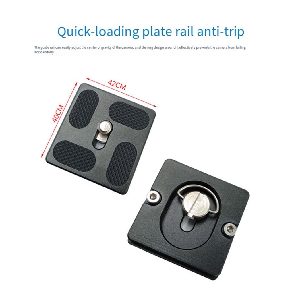 Mini trípode de aluminio de 20 pulgadas con cabezal de rotación ajustable de 360 grados y 28 mm para cámaras DSLR y fotografía móvil