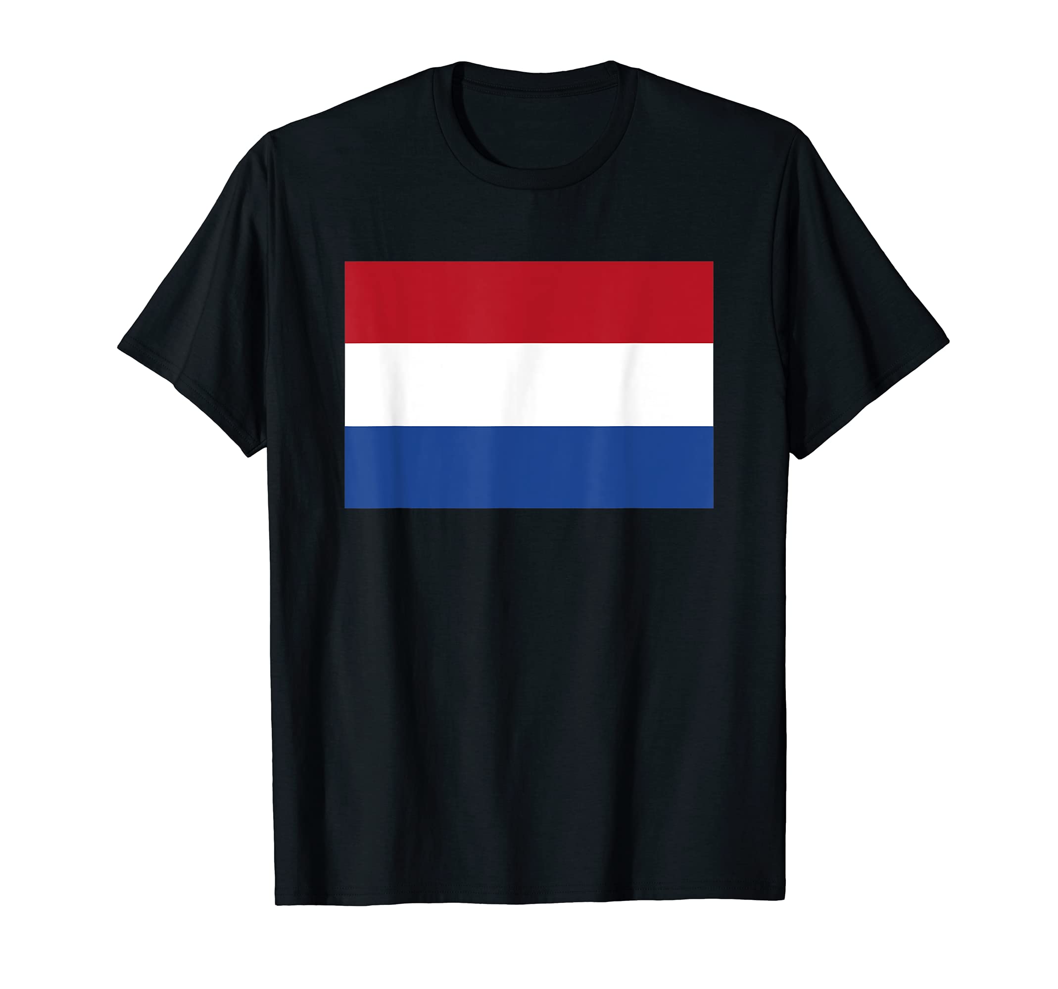 Netherlands 2021 Flag Love Soccer Football Fans Support T-Shirt, Black