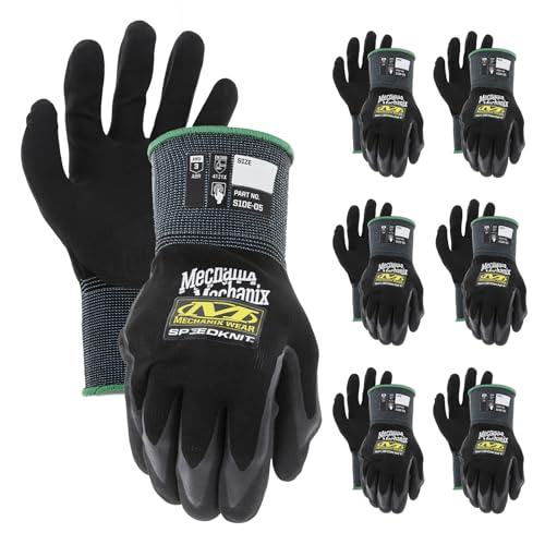 Mechanix Wear SpeedKnit Utility Work Gloves -...