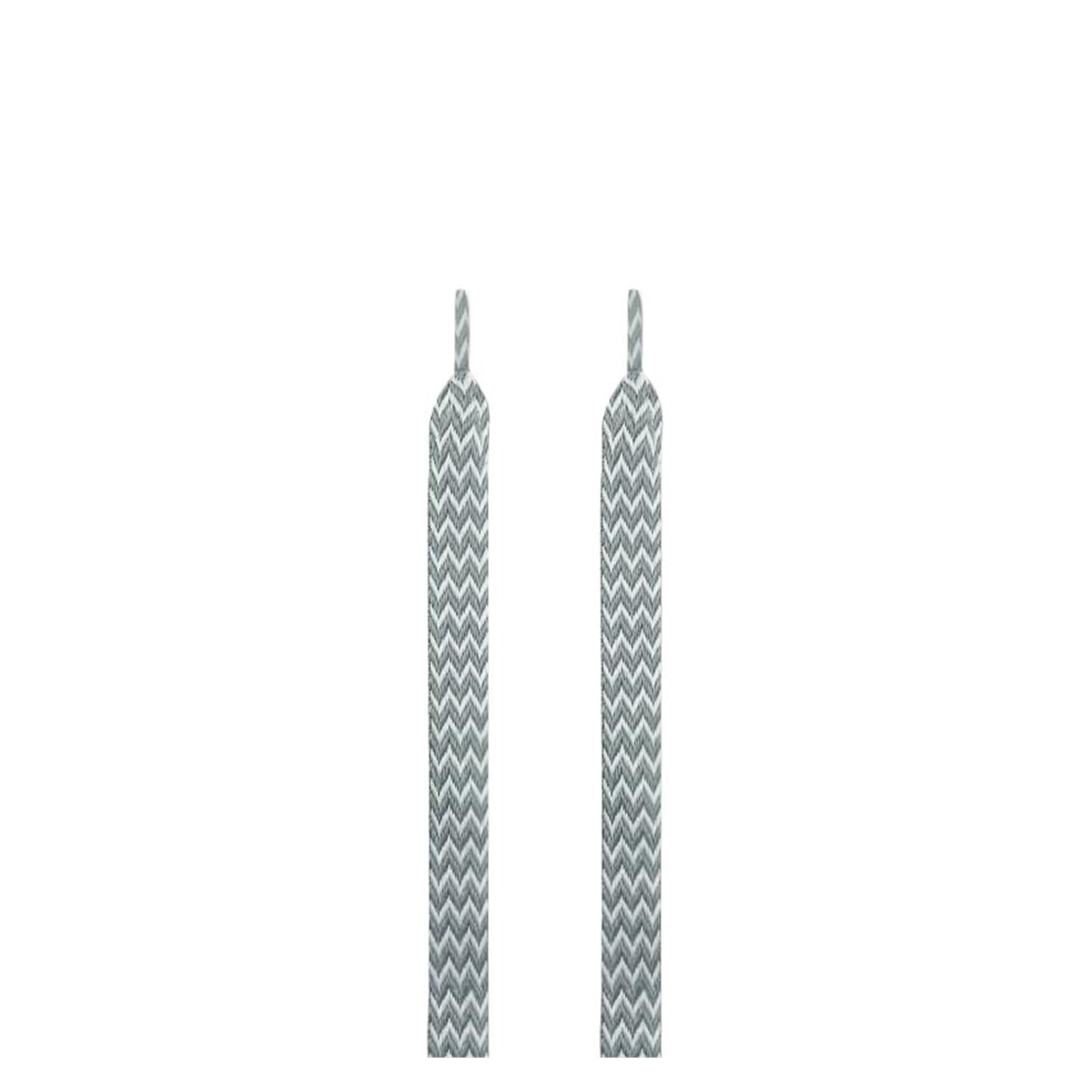 cordones de calzado flexibles, 1 par de cordones planos for zapatillas, cordones for zapatos, ancho de 1,5 cm/2cm/3cm, cordones for zapatos anchos planos blancos, cordones for zapatillas(Grey,160cm)