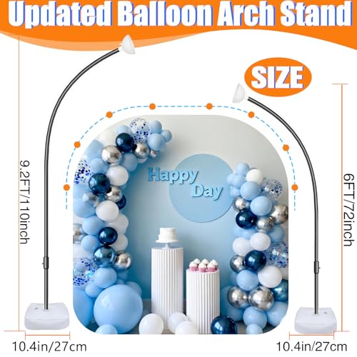 Image of Balloon Arch Kit for Party Birthday Decoration 9.2FT & 6FT