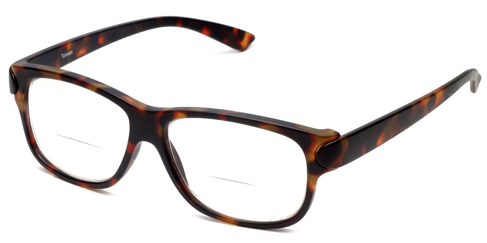 Calabria 4375CB Classic BiFocal Reading Glasses Men Women Trendy Bi-Focal Readers Designer Eyeglasses w/Matching Soft Case