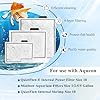 SmtaqX 16 Pack Small Aquarium Filter Cartridges Compatible with Aqueon QuietFlow E Internal Power Filter Size 10 and Minibow Aquarium Filters Size 1/2.5/5 #2