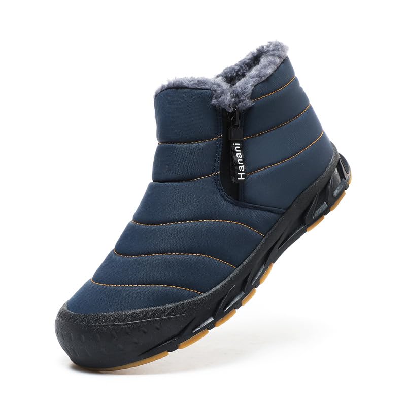 Winter Snow Shoes Fur Lined Waterproof Boots Mens Mens Winter