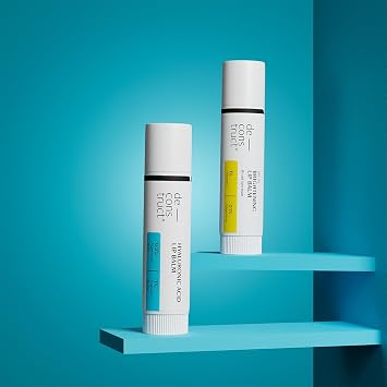 Deconstruct Hydrate Lip Duo | 1% Vitamin C & 0.1% Resorcinol And 0.2% Hyaluronic Acid & 1% Cupuacu Butter 4Gm Each | Pack Of 2, blue