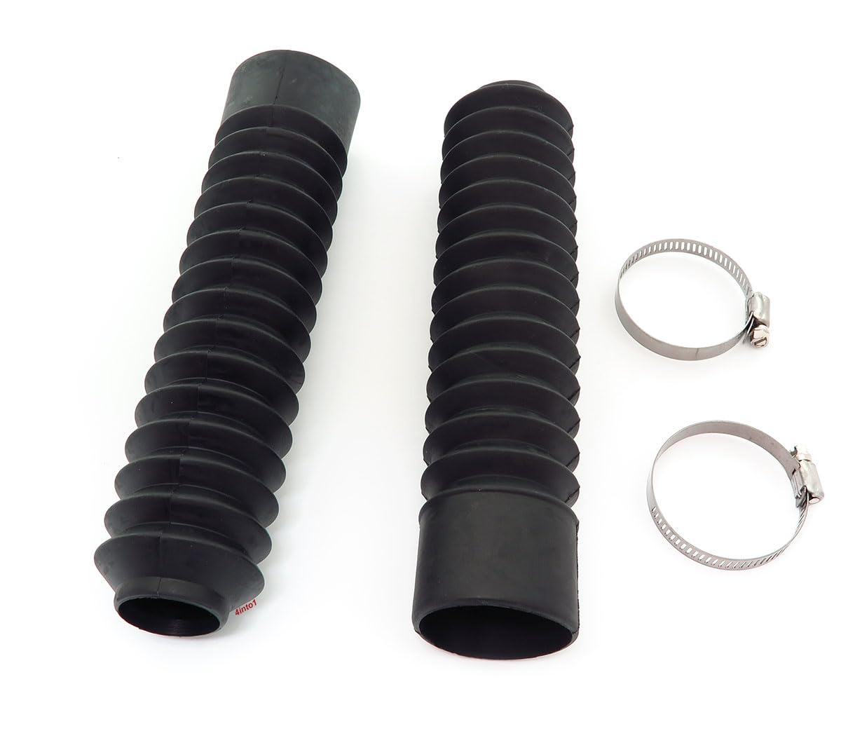 MOTOR X OLDMOUNTAIN エンジニアブーツ ブラックホースフロント Amazon.com: Universal Black Motorcycle Fork Boots - 32mm - 38mm