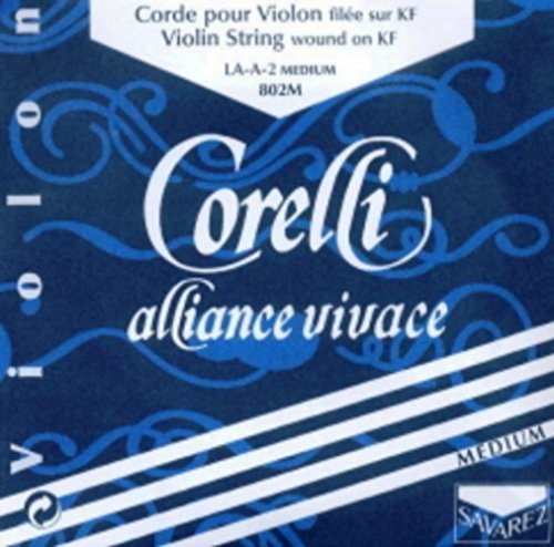 CUERDA VIOLIN - Savarez (Corelli Alliance 802M) (Aluminio) 2 Medium Violin 4/4