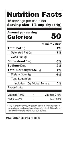 Miniatura 18 de Plant Basics - Proteína vegetal abundante - Crumble sin sabor, 8 onzas, hecho de guisantes, sin OMG, sin gluten, bajo en grasa, bajo en sodio