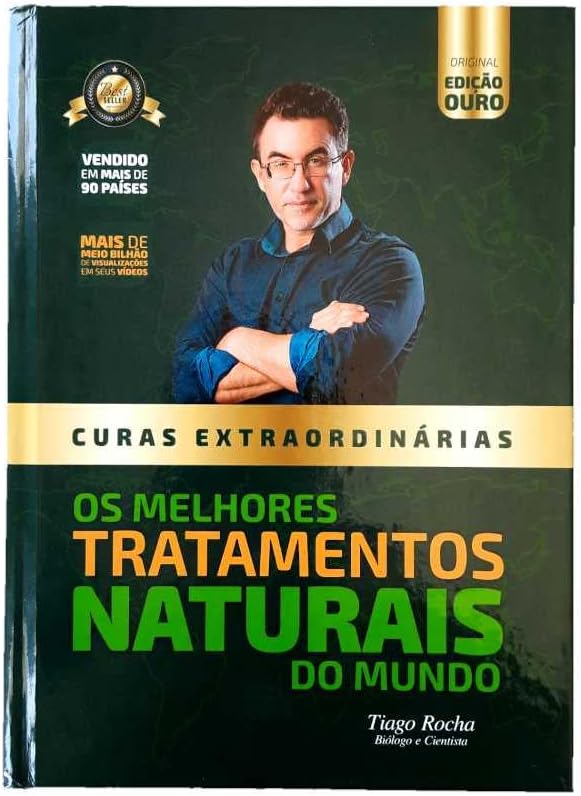 Livro Curas Extraordinárias Manual de Tratamentos Naturais Tiago Rocha Paperback – 1 Jan. 2020