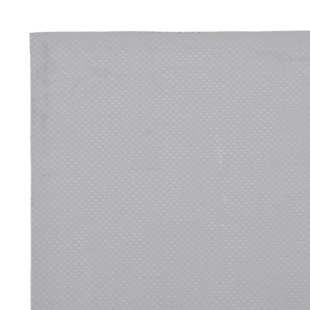 vidaXL Bâche, Couverture de Toit Résistante aux UV, Bâche de Protection pour Meuble de Jardin Remorque Voiture Extérieur, Gris 3x5 m 650 g/m²