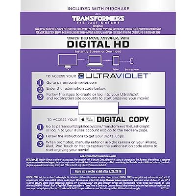 Transformers: The Last Knight[Blu-ray/DVD/Digital]