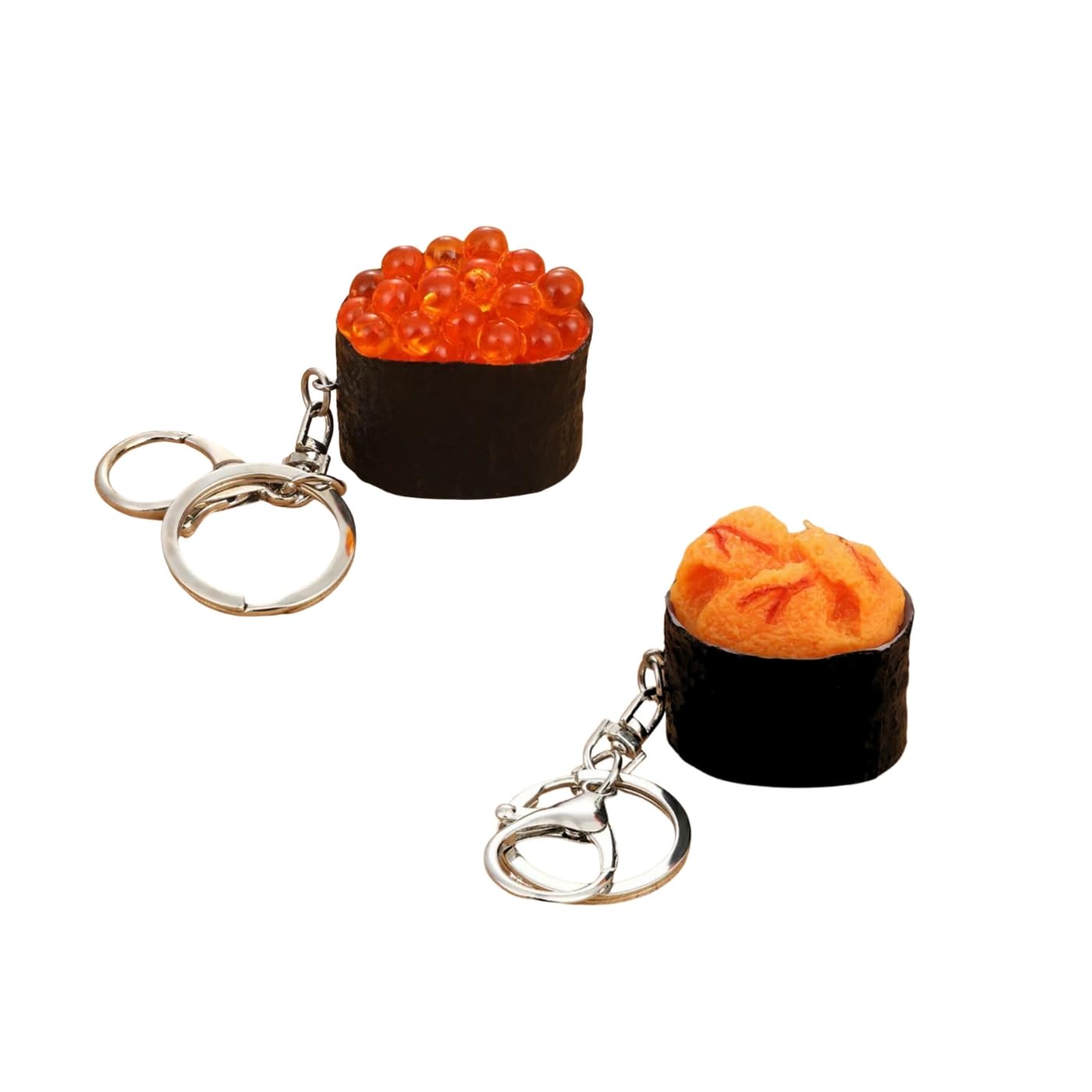 SPEEDYUNICute Sushi Keyring Chain Keyring Gift For Women Men Japanese Cuisine Bag Car Holder Accessories
