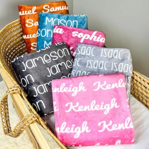 Couverture bébé personnalisée avec prénom le cadeau de naissance idéal original - 5