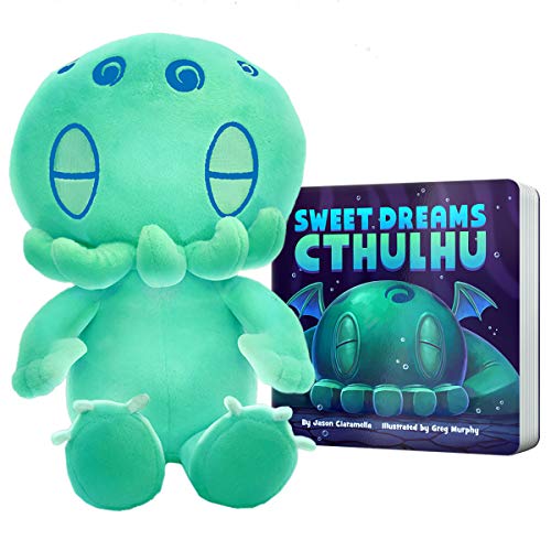 Image of C is for Cthulhu Sweet Dreams Cthulhu & Glow-in-The-Dark Plush Bedtime Bundle (Standard Plush (12 inches))
