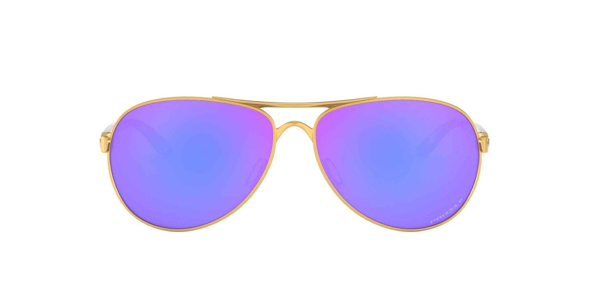 Oakley Women's Oo4079 Feedback Aviator Sunglasses