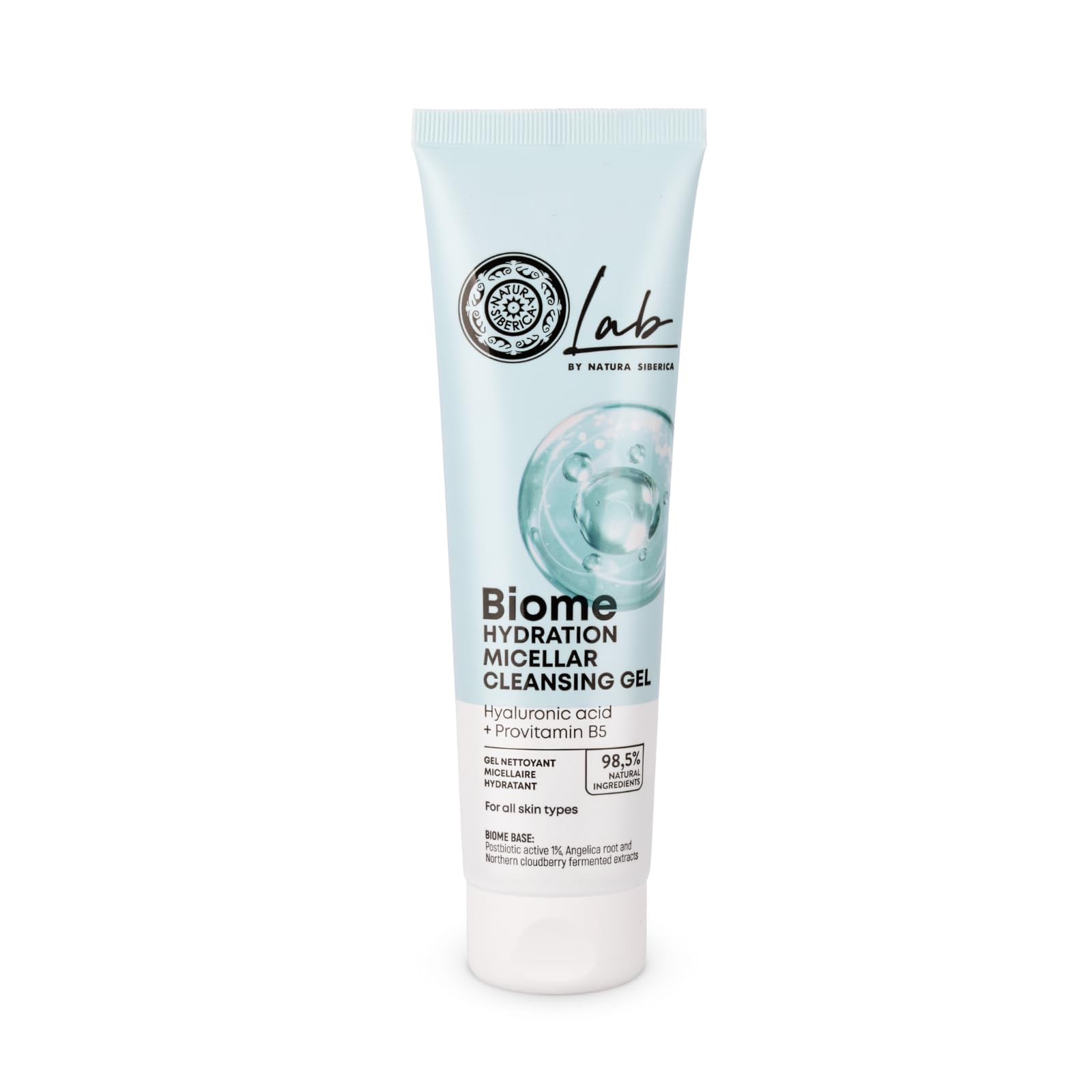 Natura Siberica Lab Biome Hydration Micellar Face Cleansing Gel 140 ml