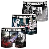 hochwertige Qualität FREEGUN Star Wars Herren Boxershorts Funny Stormtrooper Krieg der Sterne Meme Druck 3er Pack S M L XL XXL, Größe:M, Farbe:Motivmix 2