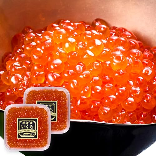 北海道標津産醤油いくら400g(200g×2) イクラ 醤油漬け 小分け さけ 天然