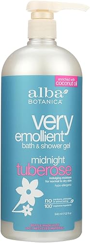 ALBA BOTANICA Gel Bath&SHWR, medianoche, 32 FZ