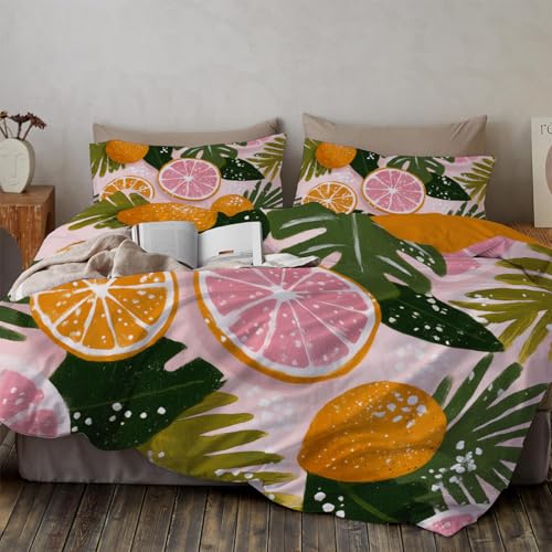 Housse de couette 140x200cm anti-plis à fermeture éclair pour lit simple propre - 5