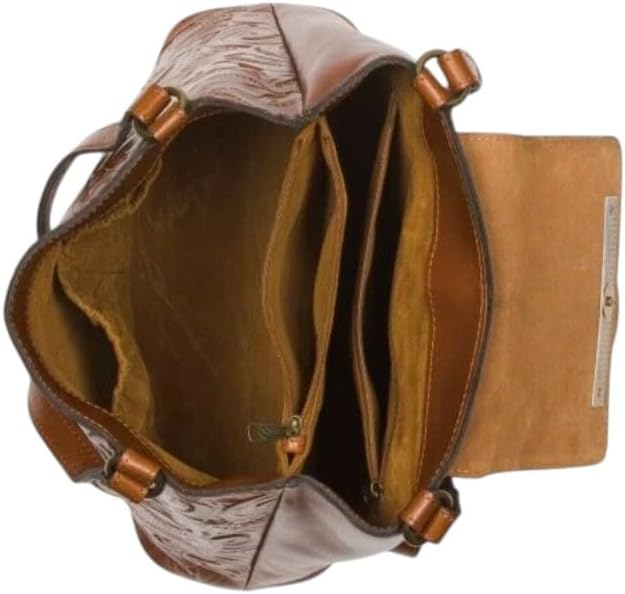 Patricia Nash Leather Larone Medium Hobo Shoulder Bag